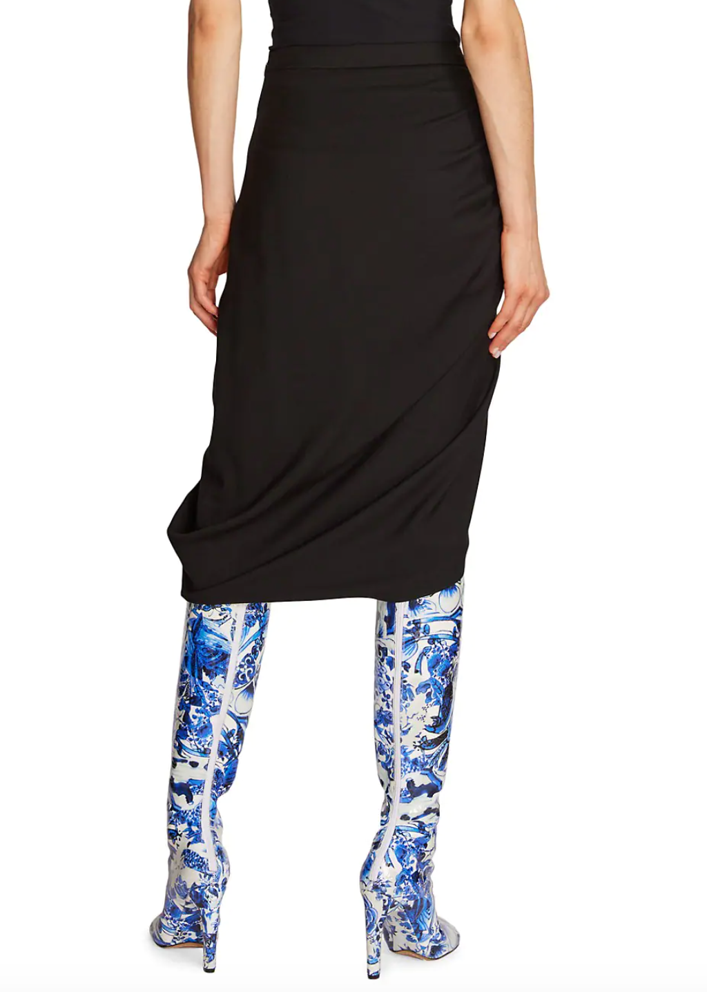 Dries Van Noten Sabrina Drape Skirt