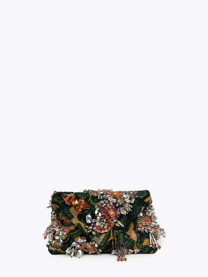 Embellished envelope bag