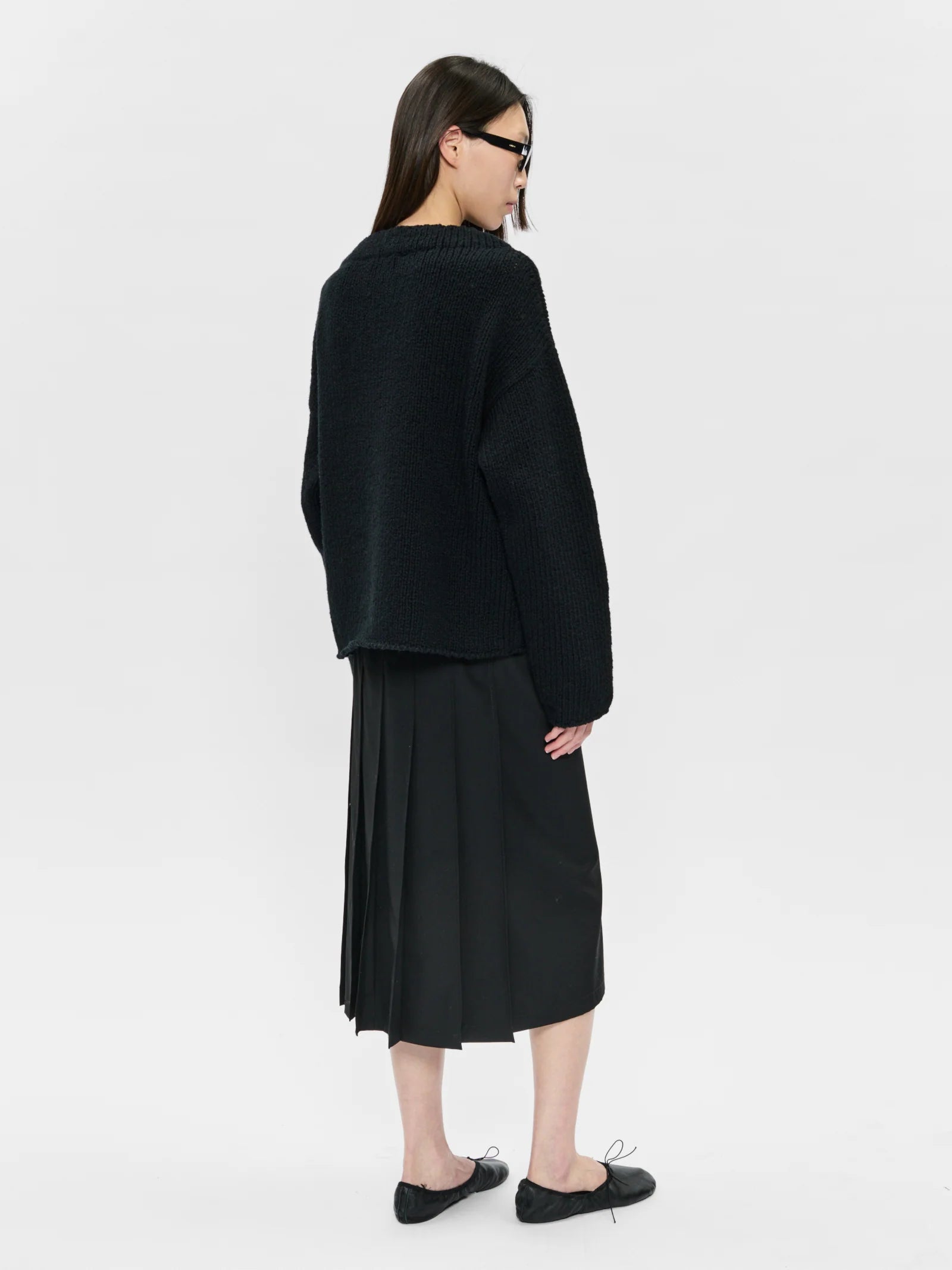 Chunky Boatneck Jet