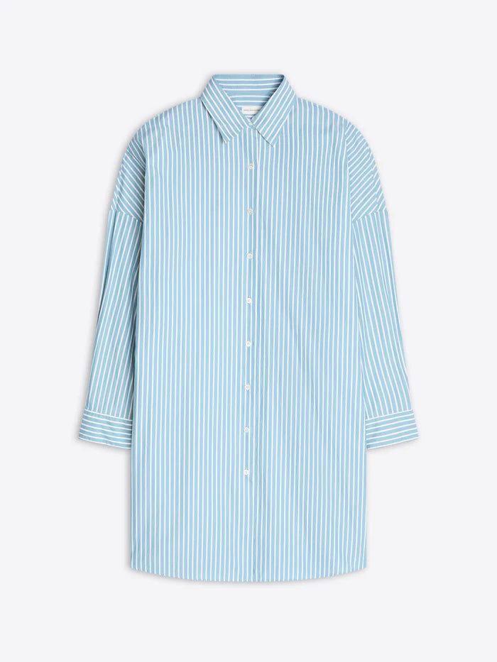 Cotton shirt dress