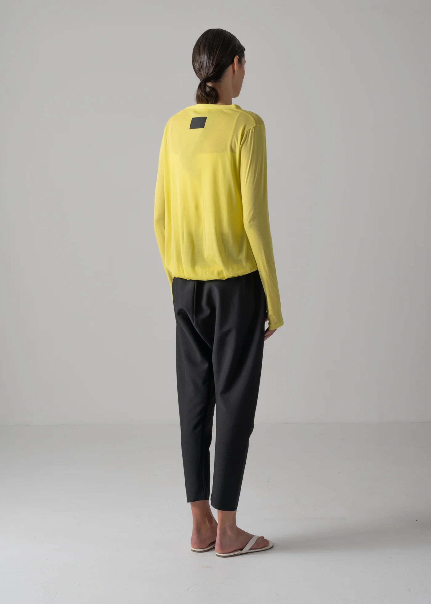 07 NADINE RAGLAN CARDIGAN / SUPER LIGHT COTTON JERSEY