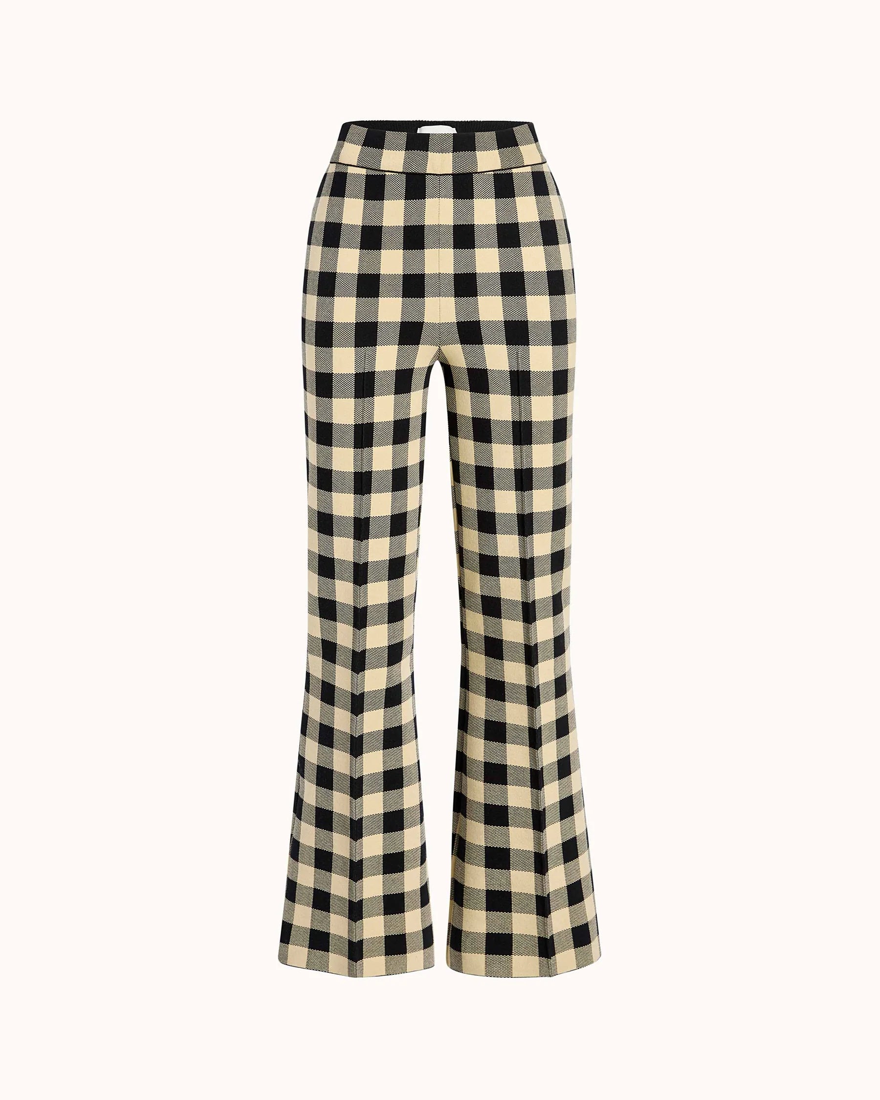 Kick Pant Black Gingham