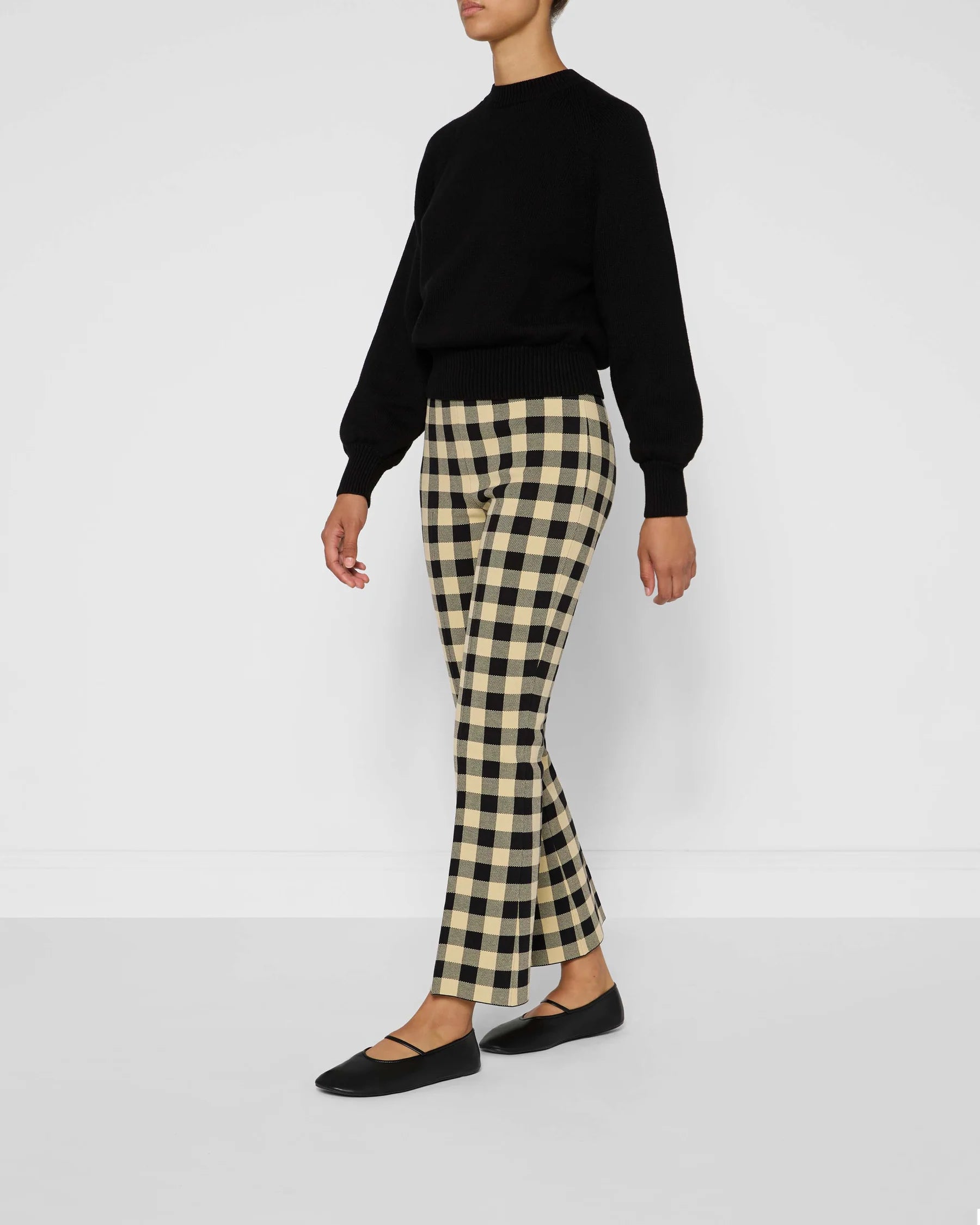 Kick Pant Black Gingham