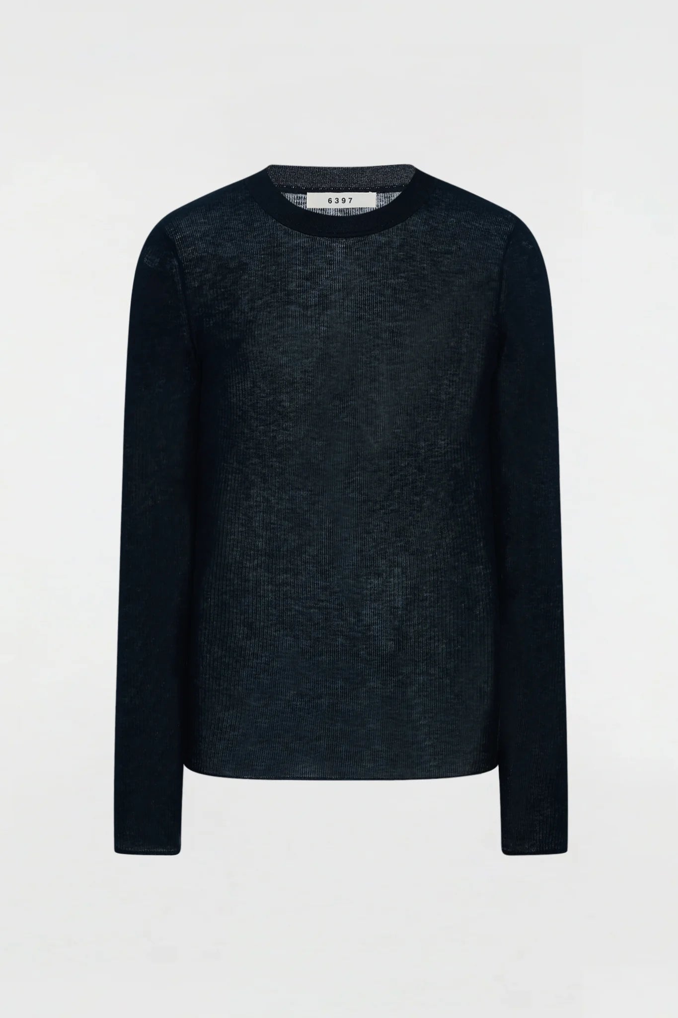 Long Sleeve Crew Black